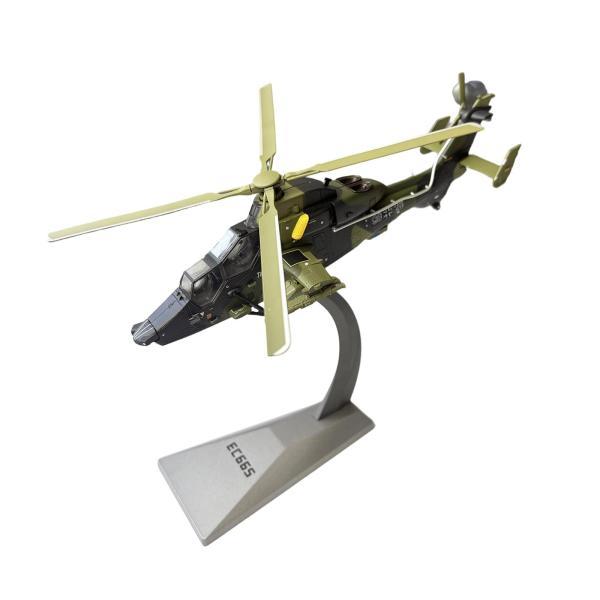 1:72 665 攻撃ヘリコプター模型飛行機模型リアルな装飾品（台座付き