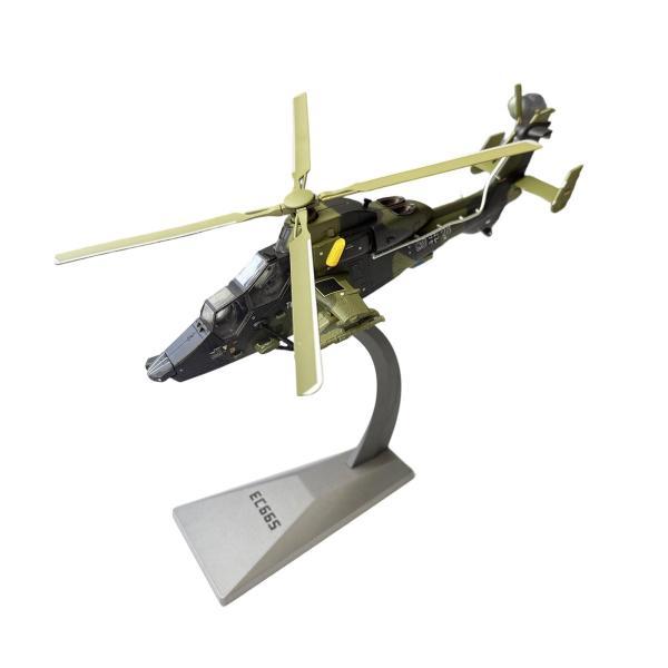 1:72 665 攻撃ヘリコプター模型飛行機模型リアルな装飾品（台座付き