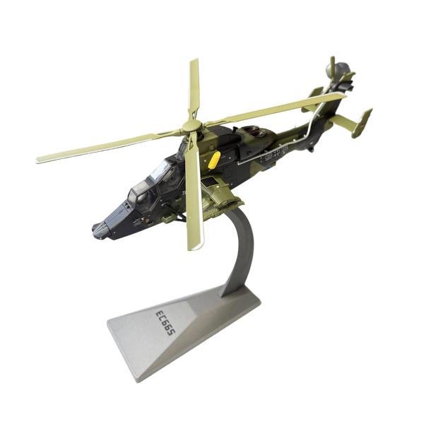 1:72 665 攻撃ヘリコプター模型飛行機模型リアルな装飾品（台座付き