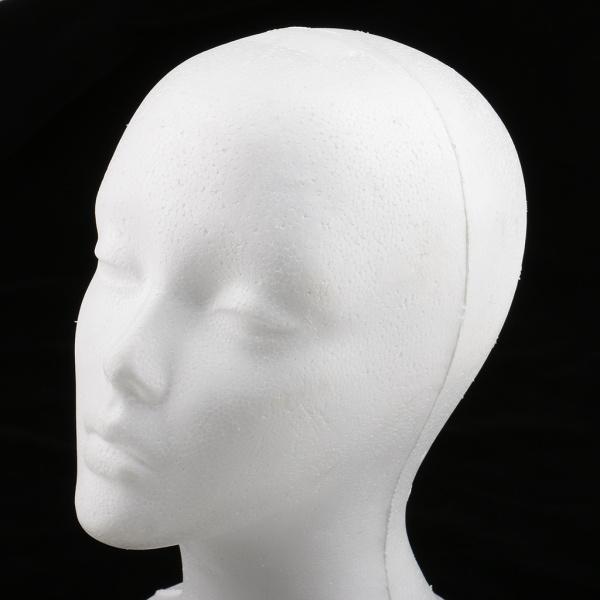 マネキンヘッド モデル マネキン頭部 発泡スチロールフォーム 帽子
