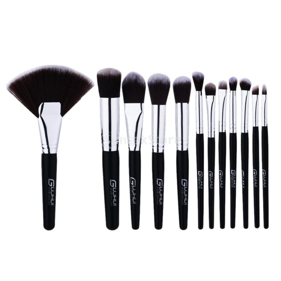 12個入り メイクブラシセット パウダーファンデーション アイシャドウ リップ コマーシャル ツール 女性用 美容