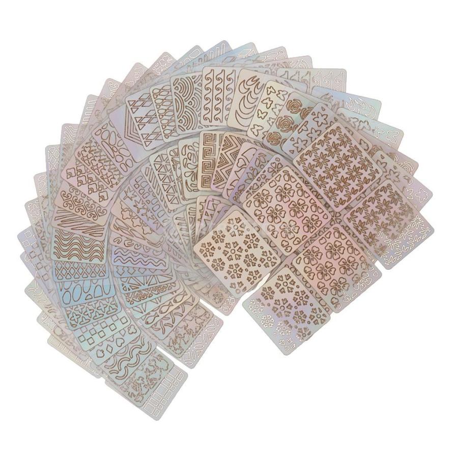 24個 ネイルアート チップ テープ ガイド ステンシル 中空 ステッカー マニキュア Diy ツール おしゃれ Stkショップ 通販 Yahoo ショッピング