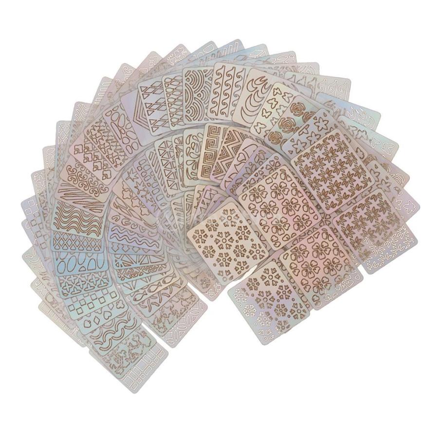 24個 ネイルアート チップ テープ ガイド ステンシル 中空 ステッカー マニキュア Diy ツール おしゃれ Stkショップ 通販 Yahoo ショッピング