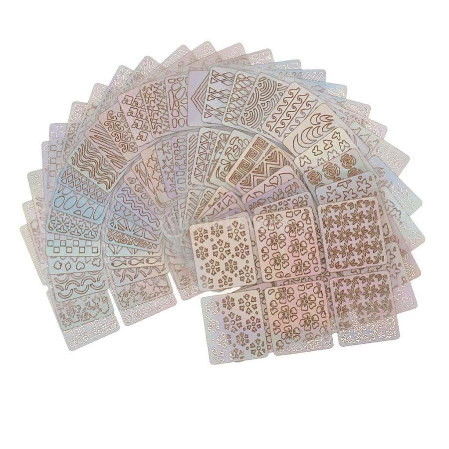 24個 ネイルアート チップ テープ ガイド ステンシル 中空 ステッカー マニキュア Diy ツール おしゃれ Stkショップ 通販 Yahoo ショッピング