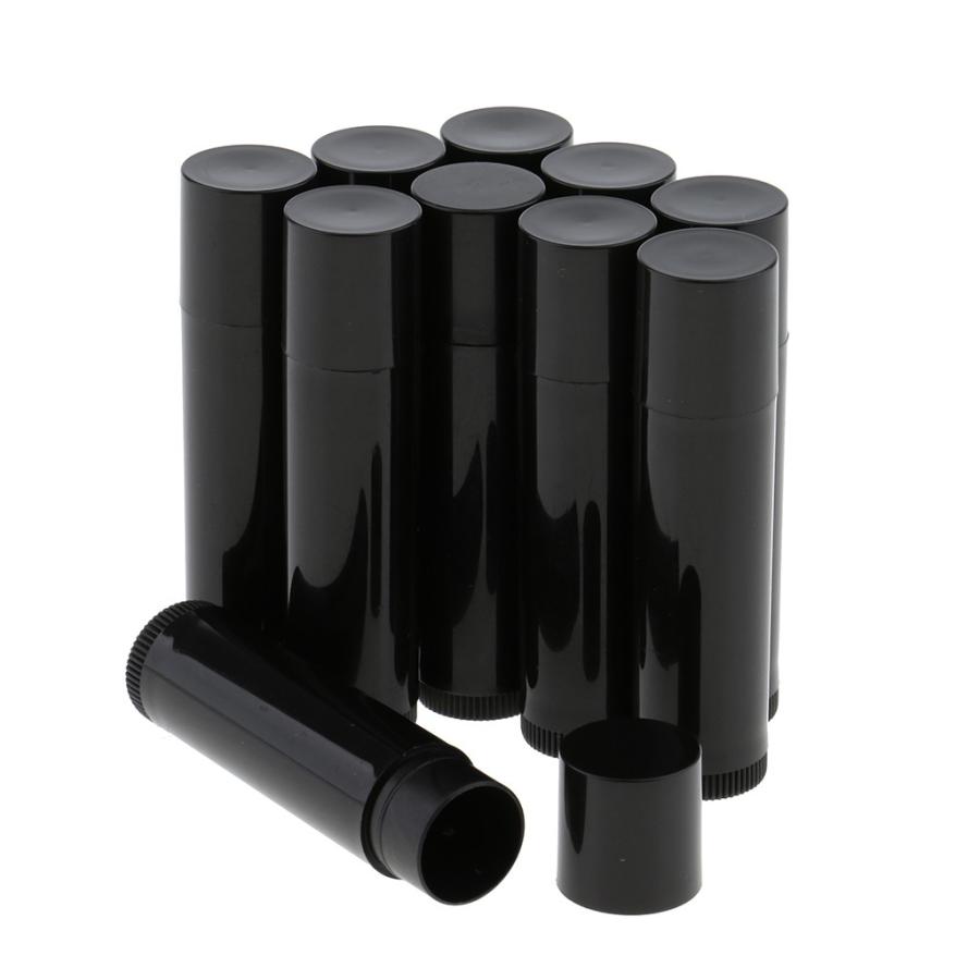 65％以上節約 最大51％オフ 10個 ボトル 空ボトル リップバーム チューブ 化粧品 容器 口紅 3色選べ - ブラック hi-chadrive.com hi-chadrive.com
