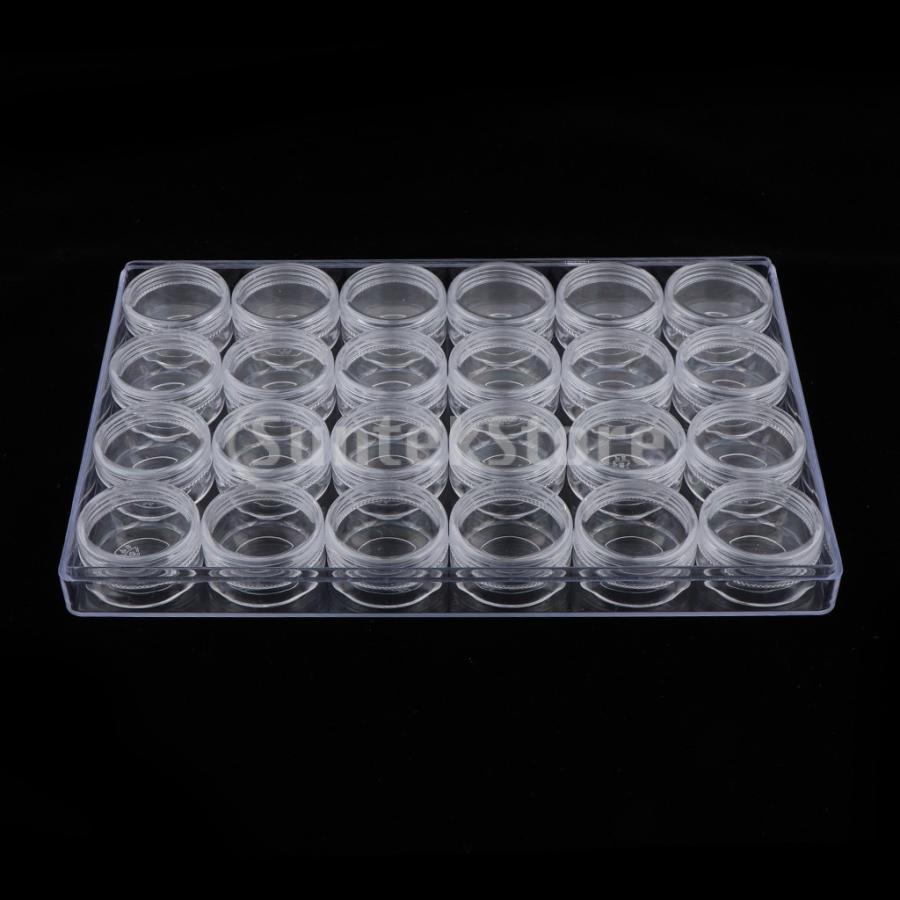 空のプラスチック収納ボックスセット化粧ネイルアートオーガナイザーコンテナw 蓋付き 6185 Stkショップ 通販 Yahoo ショッピング