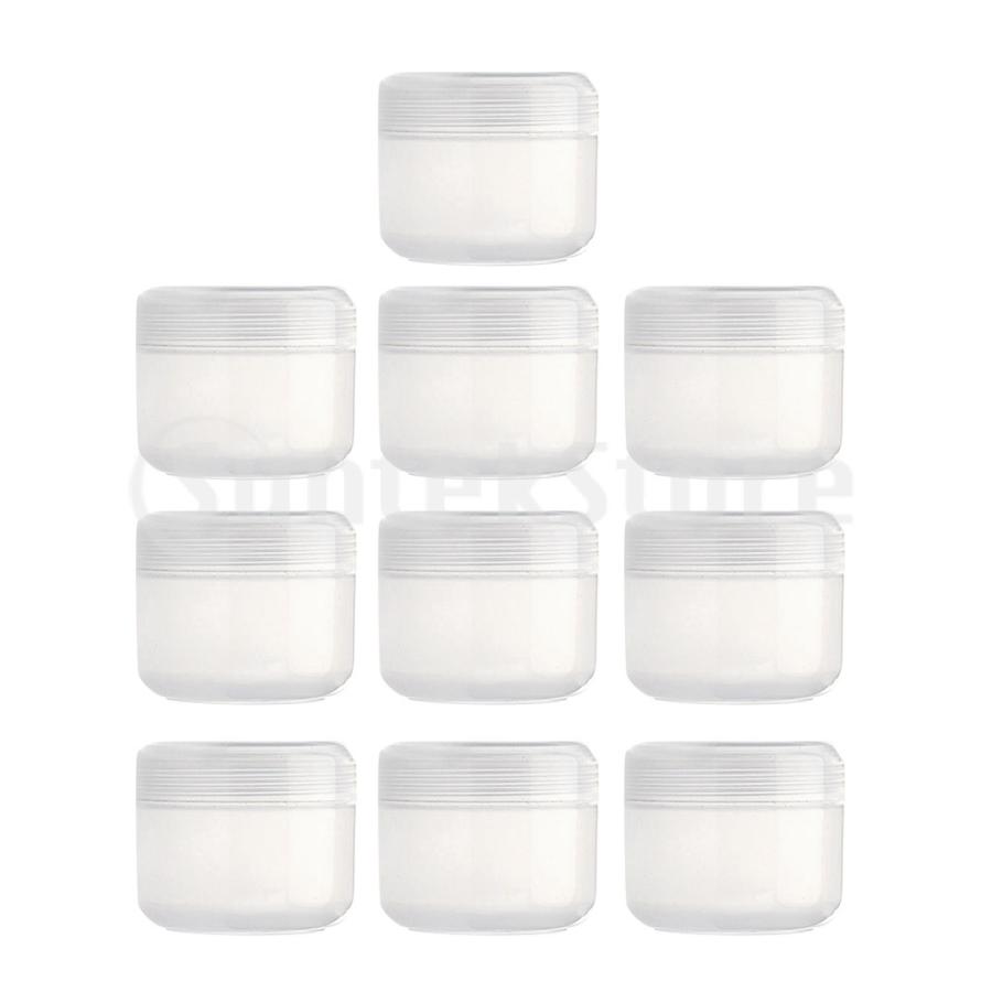 ふたのゆとり100gの詰め替え式のプラスチック空の表面クリームの化粧品 