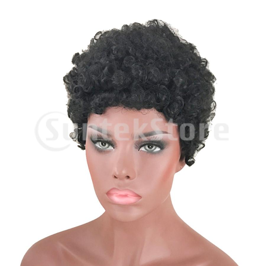ウィッグ ショート カーリーヘア 短い 巻き毛 レディース かつら 仮装 パーティー アメリカ スタイル Archangelbrow Com