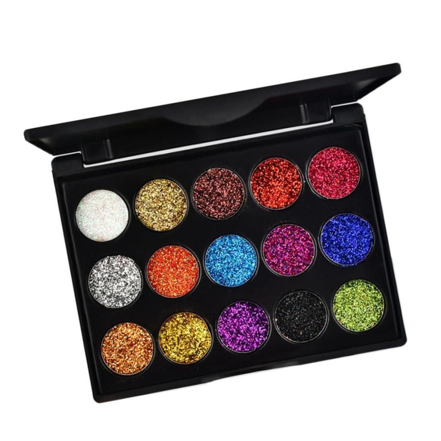 15色キラキラアイシャドウパレットマーメイド防汚アイメイクパウダーセット02 Stkショップ 通販 Yahoo ショッピング