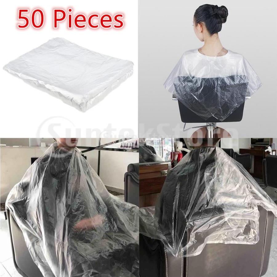 ☘️200枚セット 散髪ケープ 使い捨て 毛染めケープ 130x110cm ☘️200枚セット 散髪ケープ 使い捨て 毛染めケープ 130x110cm