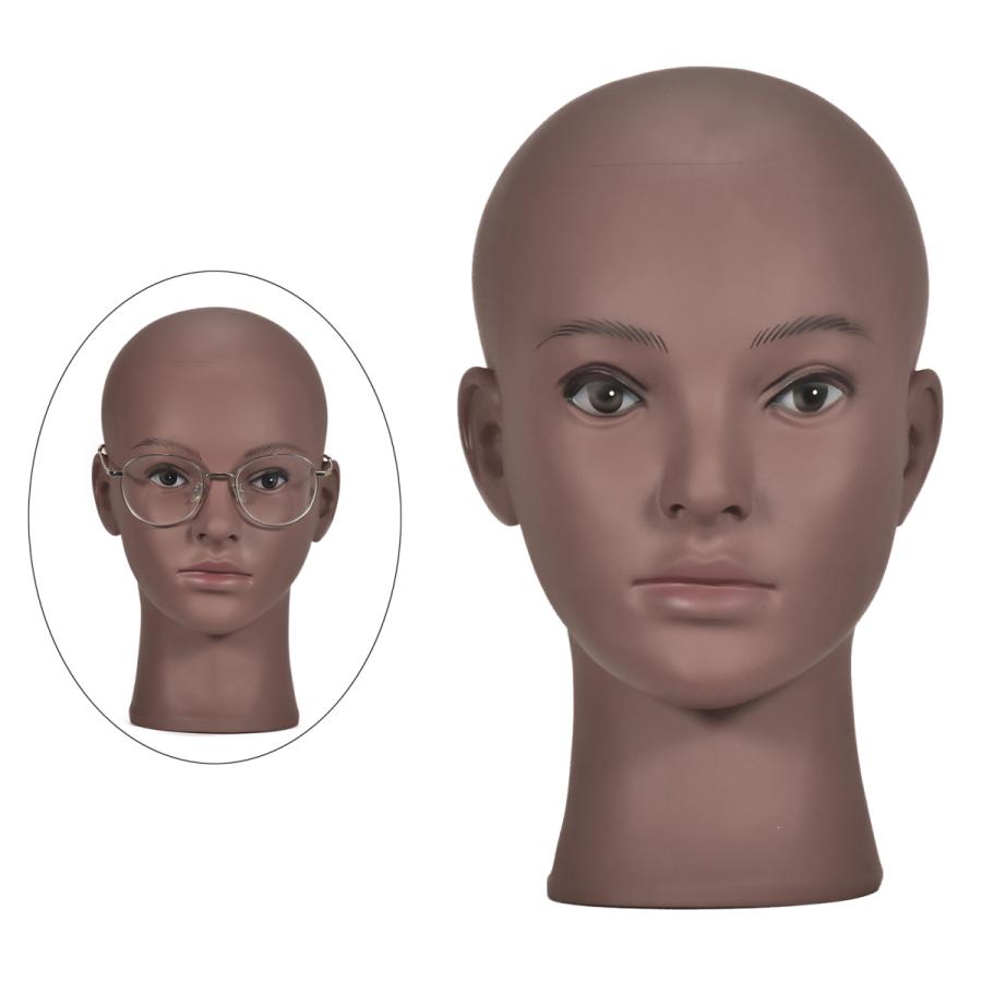 お得なキャンペーンを実施中 マネキンウィッグサングラス用ハゲマネキンヘッドモデルラックカラー02