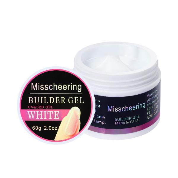 70 以上節約 60mlネイルアートビルダージェルuvledネイルチップネイルエクステンションジェルdiyホワイト Monconseillerweb Fr