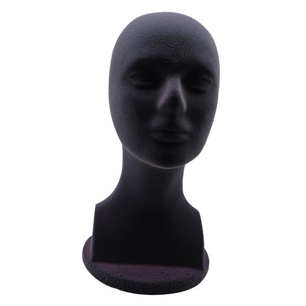 男性発泡スチロール マネキン ヘッド モデル DIY ジュエリー ヘッド