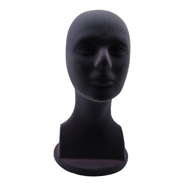 男性発泡スチロール マネキン ヘッド モデル DIY ジュエリー ヘッド