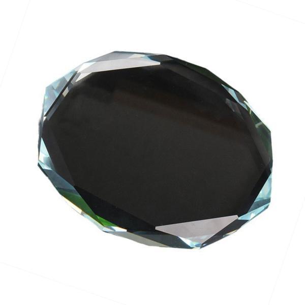 ガラスディスプレイライザー 丸型透明ディスプレイベース テーブルショー装飾用 八角形｜stk-shop｜04