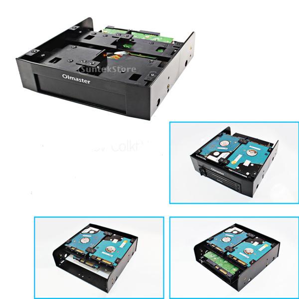 ハード ドライブ→5.25インチフロントベイ HDD マウント ブラケット