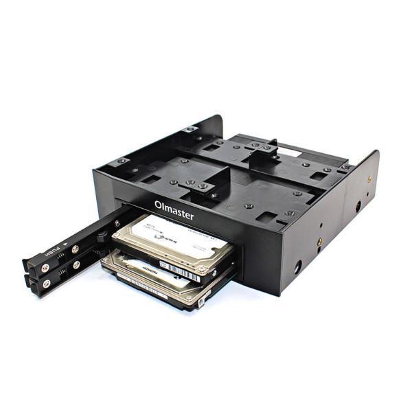 ハード ドライブ→5.25インチフロントベイ HDD マウント ブラケット