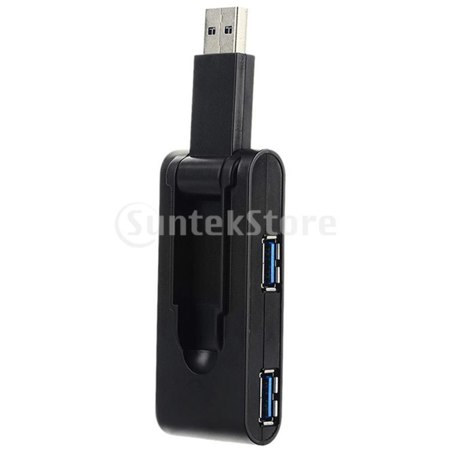 Kesoto Abs Usbハブアダプタ 回転折りたたみ式 Usb 3 0 多機能 4ポートスプリッタ Stkショップ 通販 Yahoo ショッピング