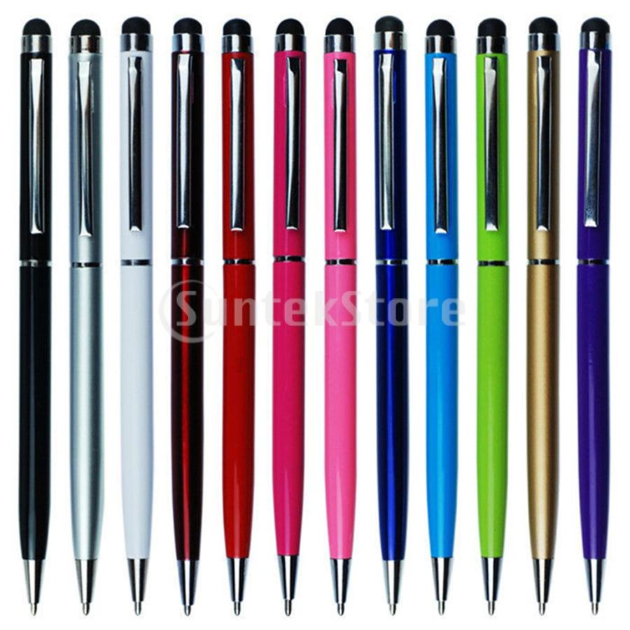 B Baosity 便利 10ピース 2in1 容量性スタイラスペン ボールペン タッチペン 手書きペン 青 Stkショップ 通販 Yahoo ショッピング