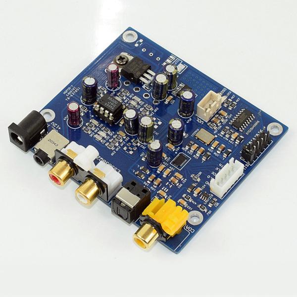 YJ-ES9038 Q2M I2S DSDFer同軸入力デコーダーDACオーディオアンプ_1