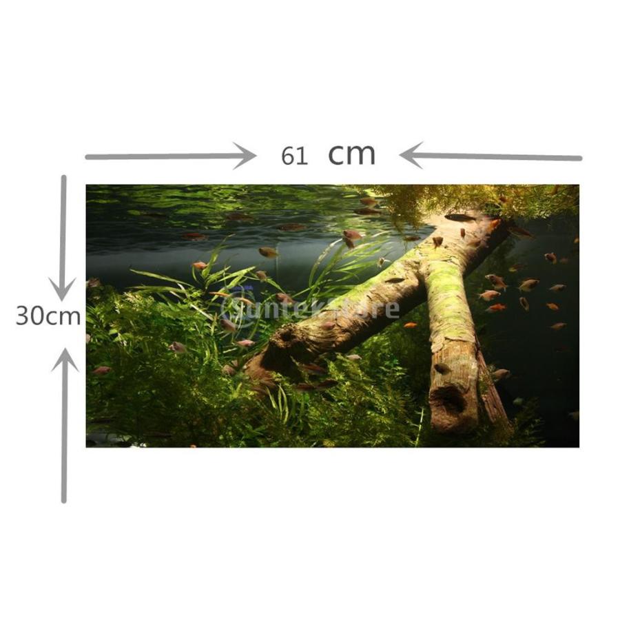 魚のタンク 水槽 背景 ステッカー 装飾 自己接着剤 飾り物 多種選べる 4 S Stkショップ 通販 Yahoo ショッピング