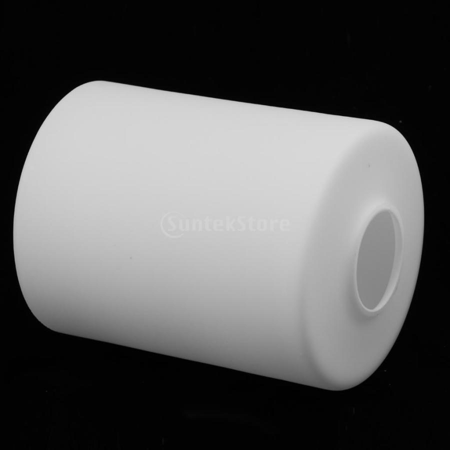 モダン 円筒形 ガラス ライトシェードカバー ペンダントランプシェード