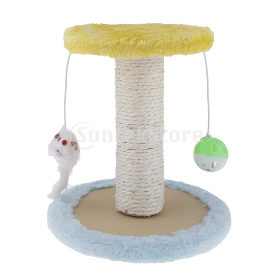 かわいい 猫 登山 家 棚 ポスト 木柱 爪とぎ 面白い 遊び 玩具 ランダムな色