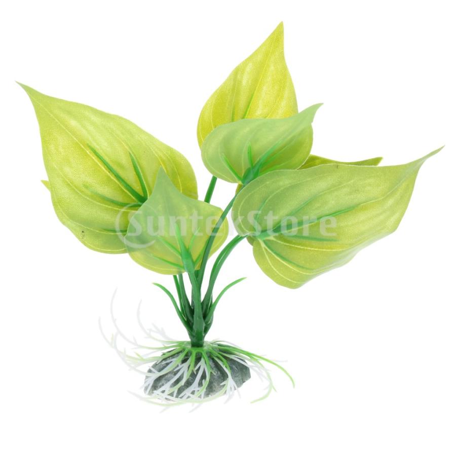 偽のプラスチック製の植物爬虫類テラリウムビバリウム飾り水族館装飾3 Stkショップ 通販 Yahoo ショッピング