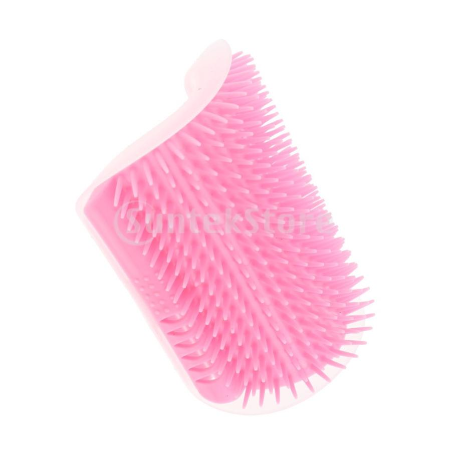 猫ブラシコーナー猫マッサージセルフグルーマーくしブラシピンク猫商品 Stkショップ 通販 Yahoo ショッピング