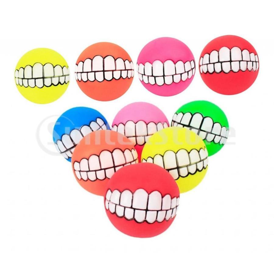 ペットおもちゃ 音の出るおもちゃ 臼歯おもちゃ ビニール 犬用玩具ボール 歯ケア 歯ぎしり 10個 Stkショップ 通販 Yahoo ショッピング