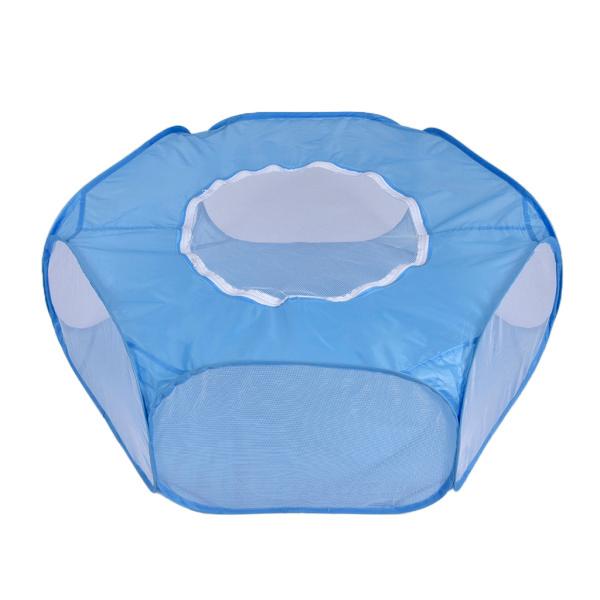 犬ハムスターうさぎ運動ベビーサークルフェンスケージ運動テントおもちゃ 空色 100x52x38cm いラインアップ