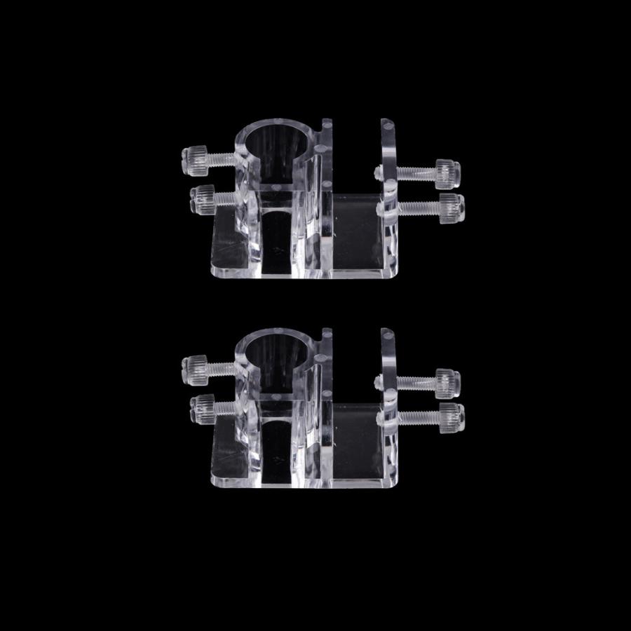 2ピース 在庫一掃 個水槽水族館1 02イン水ホース固定クランプクリップ