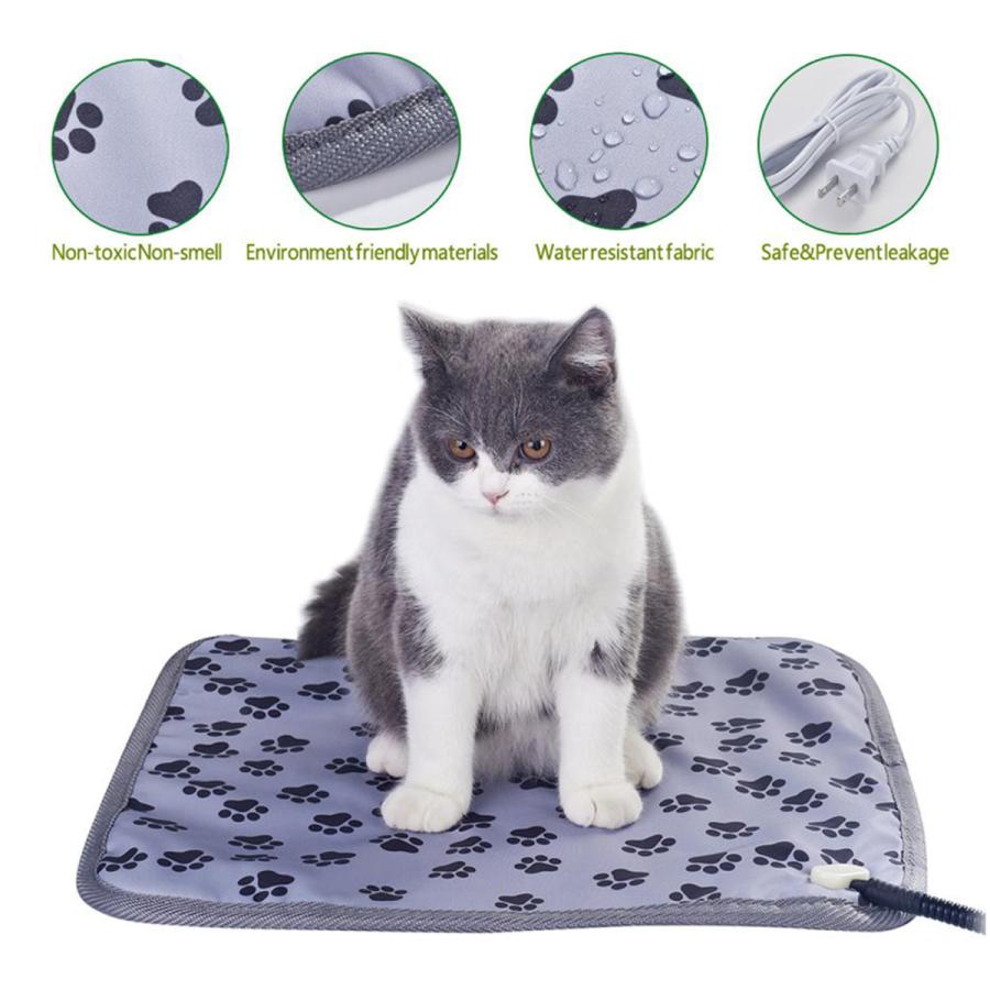 ペット温湿布猫犬のベッドマット電気チュー抵抗スチールコード足のパターン Stkショップ 通販 Yahoo ショッピング