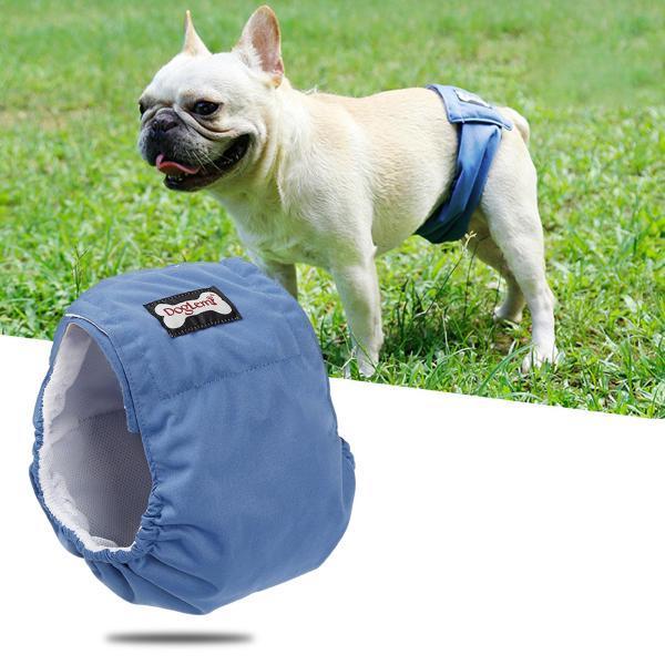 おしゃれ 犬の生理パンツペットサニタリーパンツおむつおむつパンツブルーm