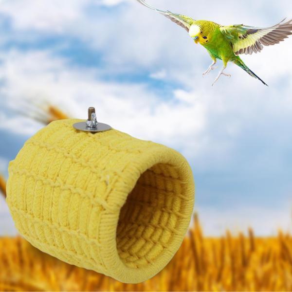 冬の暖かい鳥の巣のケージのおもちゃセキセイインコのオウムのケージをぶら下げ黄色のネジ :64042256:STKショップ - 通販 -  Yahoo!ショッピング