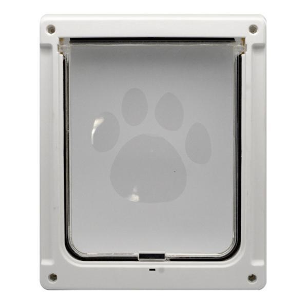 耐久性のある猫の犬のドアウィンドウゲート子猫キティトンネルペットフラップドア35x29CM｜stk-shop｜02