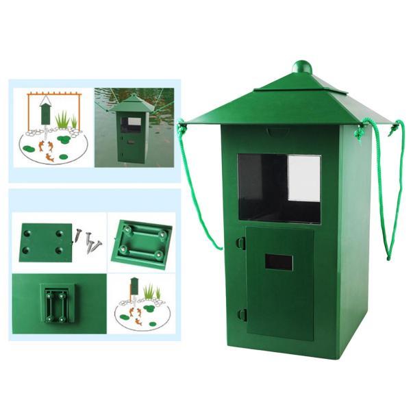 自動池フィーダーバッテリー駆動の水槽タイマーフィーダー大容量