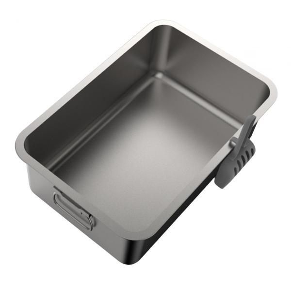 オープントップ猫トイレステンレス鋼ペット便器耐久性のある猫 オープントップ猫トイレステンレス鋼ペット便器耐久性のある猫