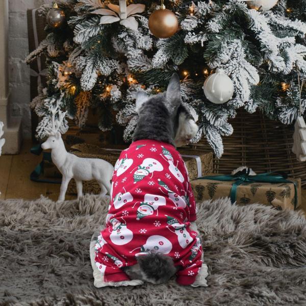 クリスマスコレクション パーティー犬衣装 犬コスチューム サンタクローススーツ ペット用 XL｜stk-shop｜06