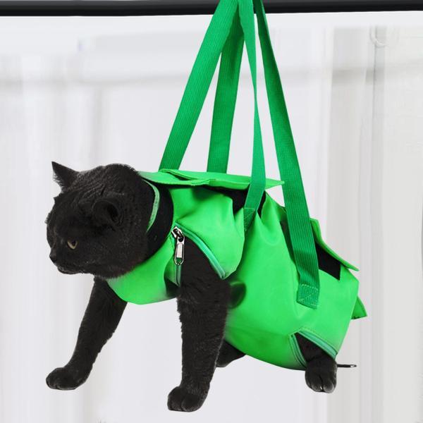 猫犬用バッグ ハンドバッグ 旅行バッグ ユニークで実用的な折りたたみ式ペット用お出かけバックパック L｜stk-shop｜07