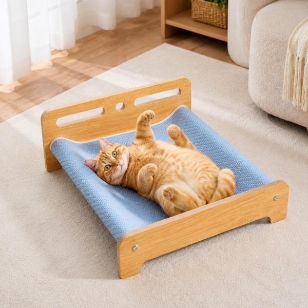 猫用爪とぎベッド 耐摩耗性 安定性 耐久性 実用的 猫用爪とぎおもちゃ