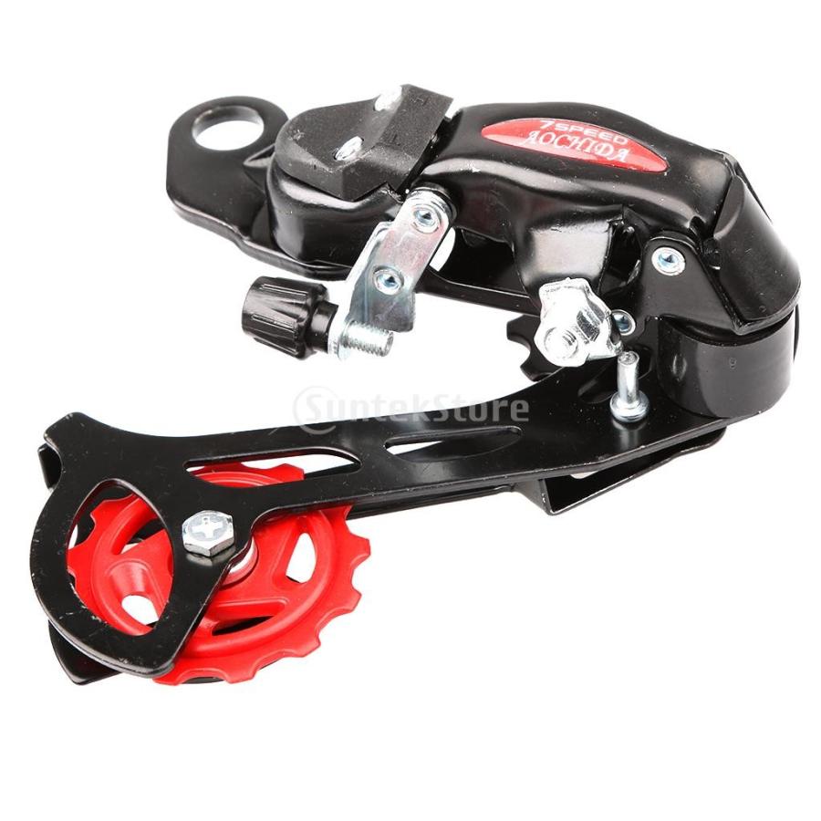 18/21スピード 自転車リアディレイラー 交換部品 約14x9.5cm : STK