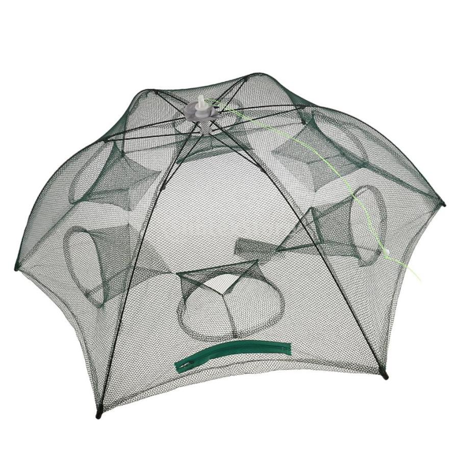 ナイロン 釣りネット 魚 ケージ 折り畳み 釣り トラップ ネット カニ エビ ネット 穴数5種類選ぶ 6穴 Stkショップ 通販 Yahoo ショッピング