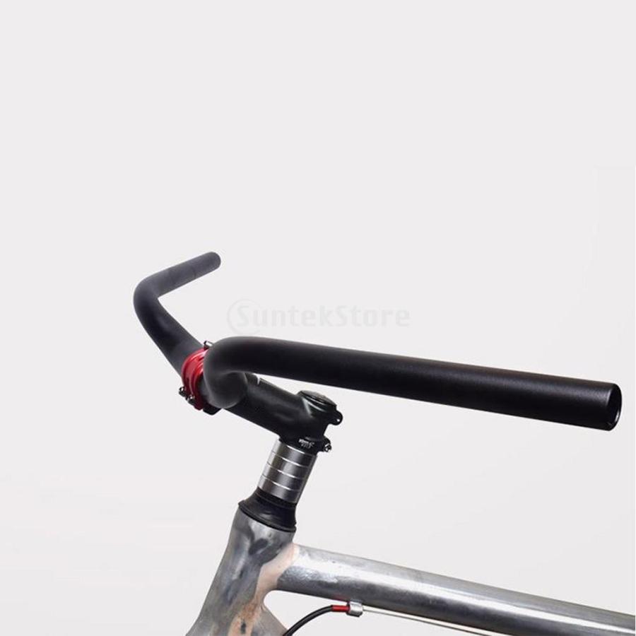 自転車 ハンドルバー ベントバー ハンドル 人間工学 グリップ 25.4