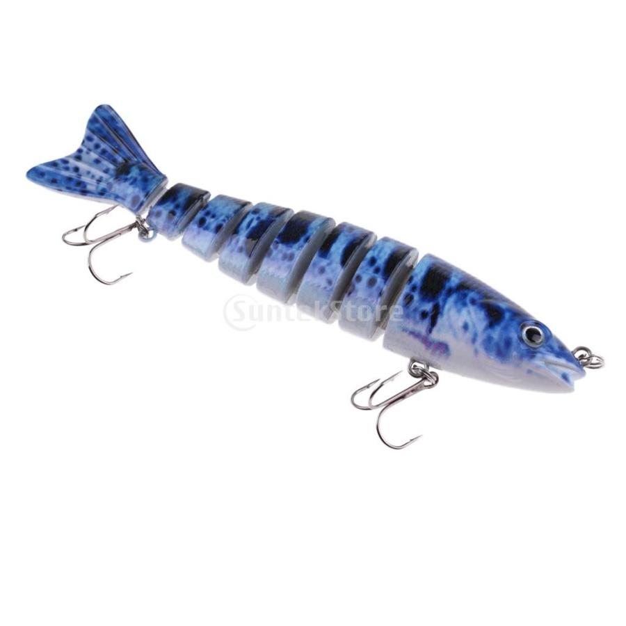 ルアー 本物みたい 人工餌 マルチジョイント 釣り用 フック付き 全6色 1 Stkショップ 通販 Yahoo ショッピング