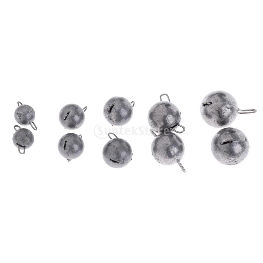 61 Off 10個入り シンカー 丸玉 タックル 速く沈み 釣り用 釣り糸 ボール ルアー 接続 釣具 Wantannas Go Id
