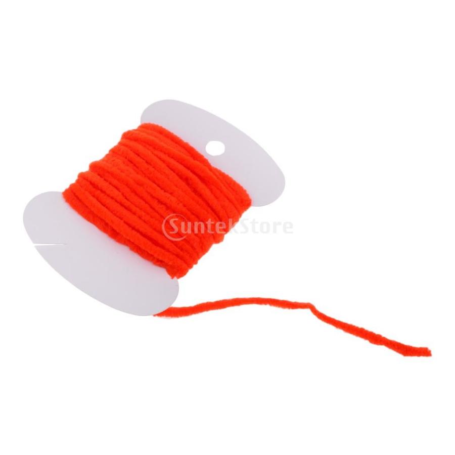 フライタイボディ 素材 シェニール 糸 ボディ用 釣り部品 ハエ サーモン ベース 3mm 約2m長さ 多色選べ オレンジレッド Stkショップ 通販 Yahoo ショッピング