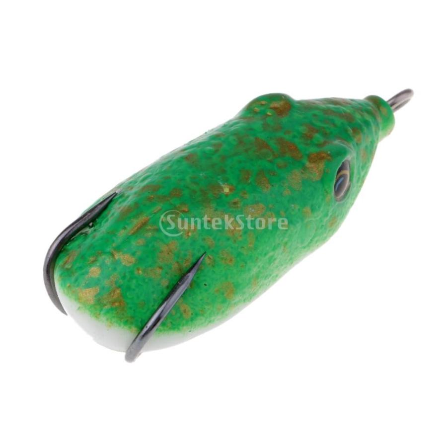 カエル餌 ルアー 釣り餌 釣りアクセサリー 全3色 緑 Stkショップ 通販 Yahoo ショッピング