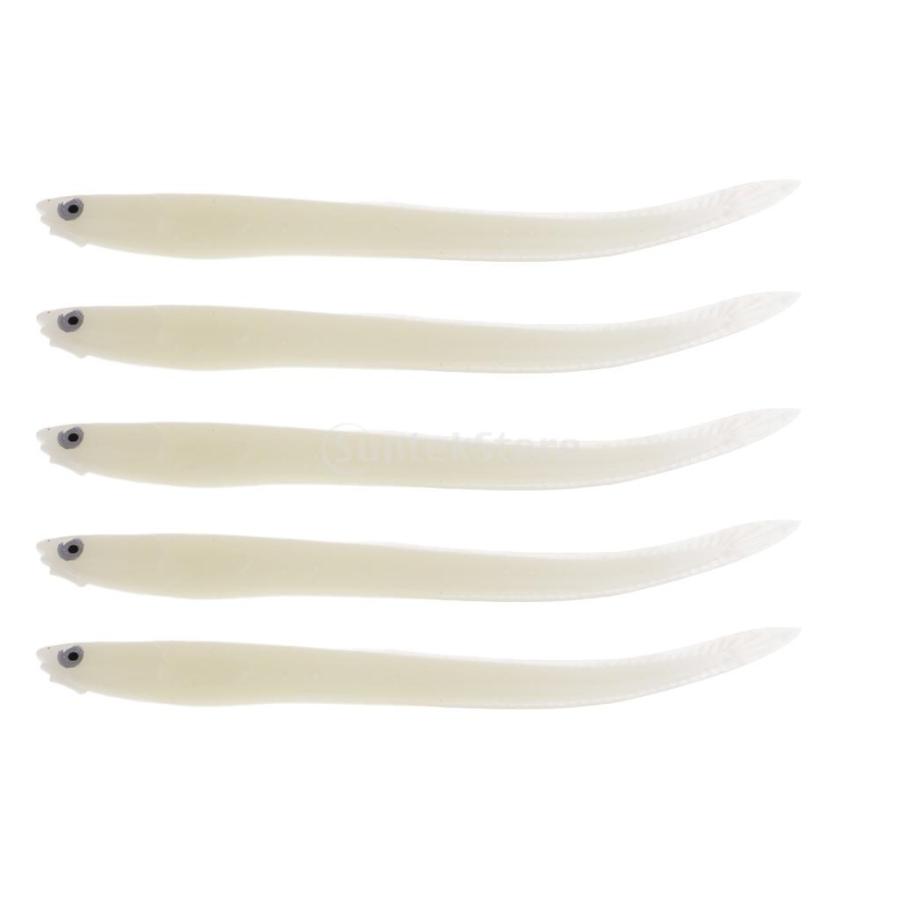 53 Off 夜光ルアー ベイト 釣り餌 尻尾 魚の注意を引く Pvc 耐久性 5個セット 全2色 光る Simbcity Net