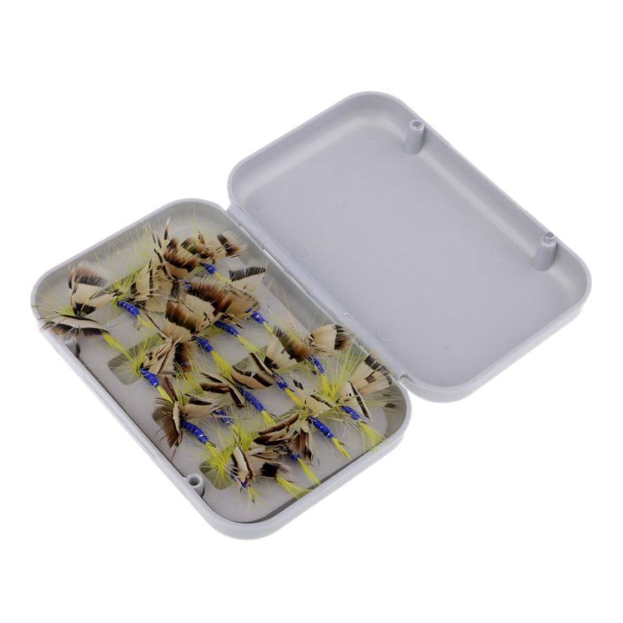釣りルアー 人工餌 昆虫模倣 蝶 ハエ 釣りフライ 炭素鋼 個 フライボックス付き 全５選択 ボックスd Stkショップ 通販 Yahoo ショッピング